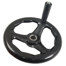 12x100mm Black 3 Spoke Hand Wheel for Lathe and Milling Machine