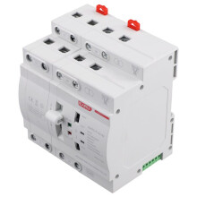 EARU ATS Dual Power Automatic Transfer 4P 63A Emergency Power Automatic Transfer 110V 4P 2PCS Power Grid