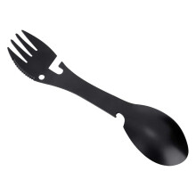 5 in 1 Camping Utensil Set Multifunction Stainless Steel Spork for Outdoor Travel and Hiking