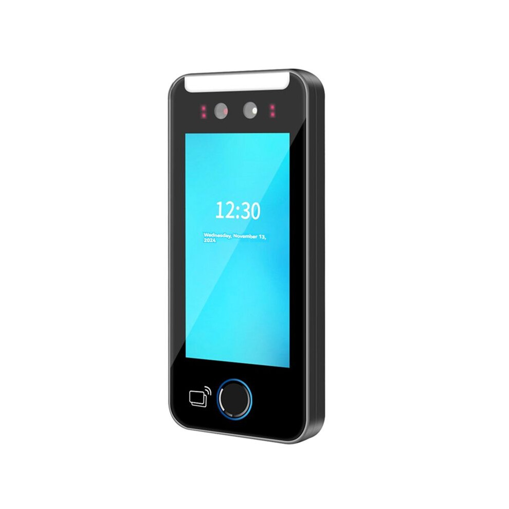 Intelligent Biometric Fingerprint Attendance Machine 5000 Users 5In Touch Lcd 2Mp Camera Attendance A 6031386946327
