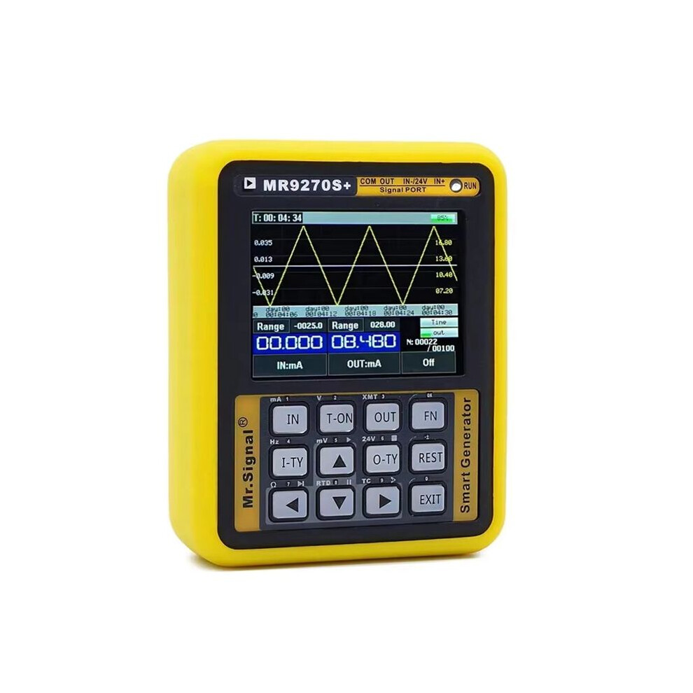 Handheld Mr9270s+ 4-20Ma Signal Generator Calibrate Current Voltage Pt100 Thermocouple Pressure Transmitter Logger 6031120821651
