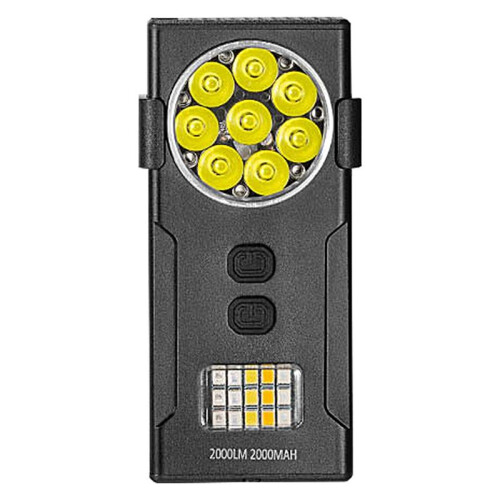Rechargeable LED Flashlight Keychain Lanterns Torch Waterproof Super Bright Work Light for Outdoor Running Hiki 1