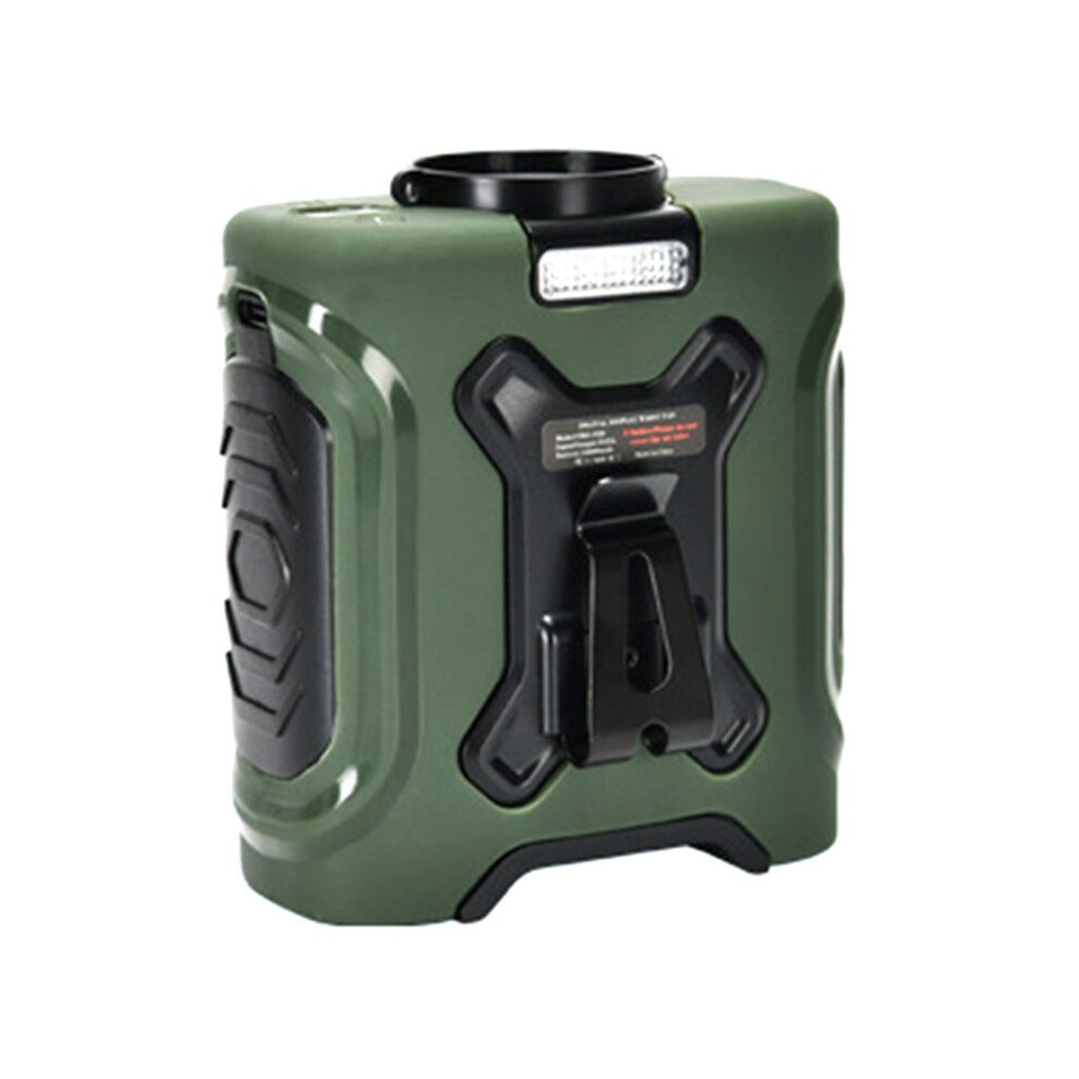 Portable Waist Fan 10000Mah Rechargeable Neck & Clip Fan With Strong Wind Ideal For Outdoor, Camping, Lighting A 6033134611730