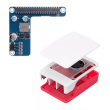 Carte D'Extension Ethernet PoE Dédiée pour Raspberry Pi 5 5 V 5 A Prenant en Charge la Norme Réseau 802.3af/At