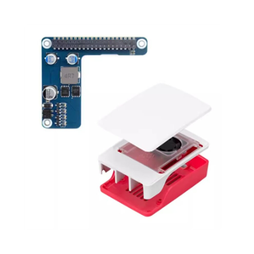 Dedicated Ethernet Poe For Raspberry Pi 5 Expansion Board 5V 5A Supports 802.3Af/At Network Standard Tauoh