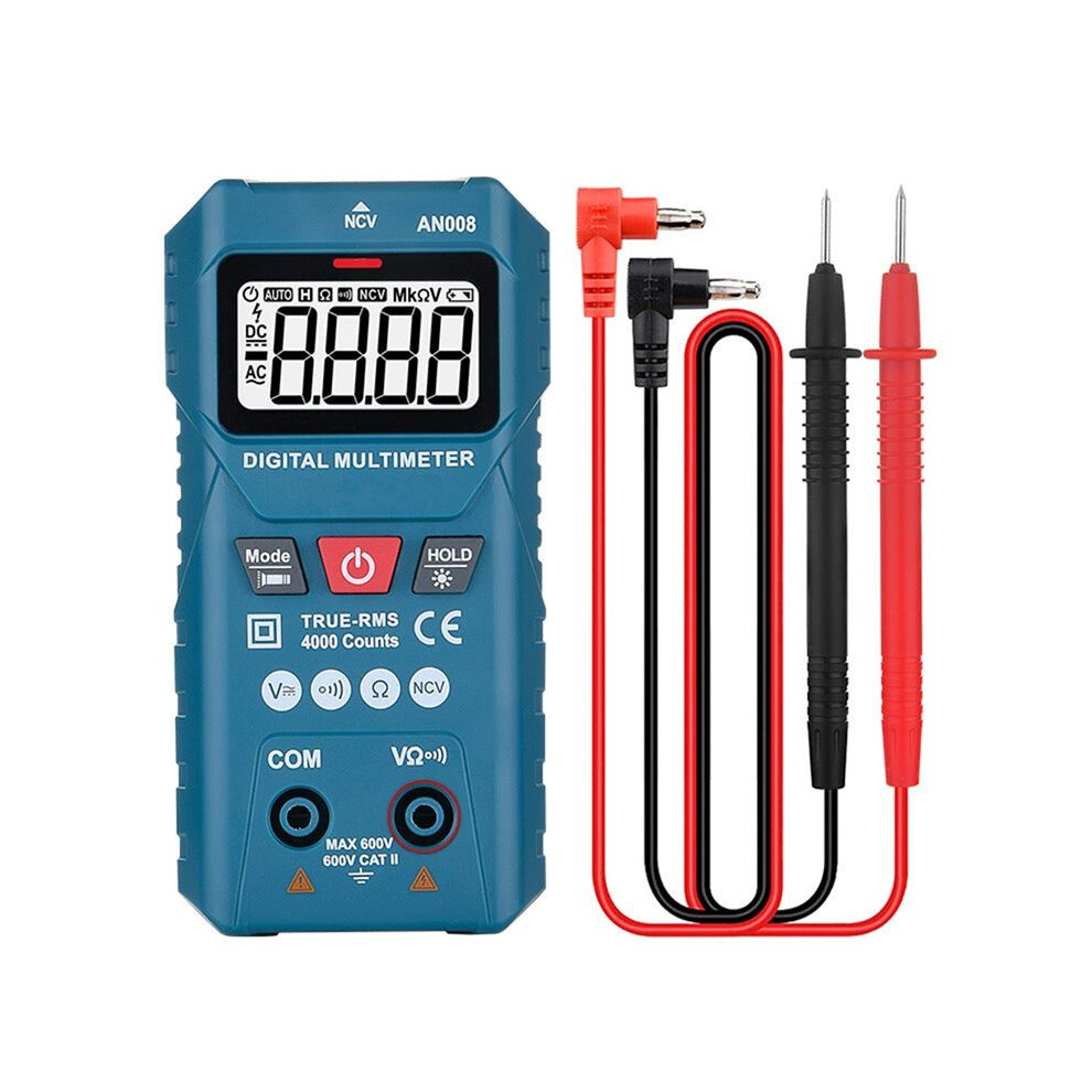 Digital Multimeter Ac Voltage 600V Multimetro Auto Range Meter Ncv Ohm Test Profesional Electrician Tester 4711934752526