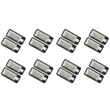 8X Auto LED Kentekenplaatverlichting Lamp Wit voor A3 S3 8P A4 B6 B7 A5 A6 4F Q7 A8 S8 C6