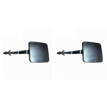 2X 7422P8 Car Front Bumper Tow Hook Cover Cap Towing Hole Lid Trailer Trim Cap for 408 2010-2014