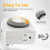 Indoor Mechanical Outlet Timer, 3Prong Timer for Electrical Outlets Indoor with 2 Outlets, 24 Hour US Plug Light Timer 5