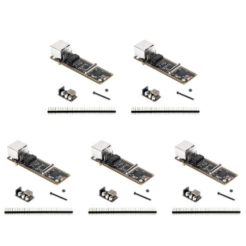 5X ESP32-S3-POE-ETH ESP32-S3 Ethernet Development Board Support PoE Dual-Core Wi-Fi and  USB Type-C Port