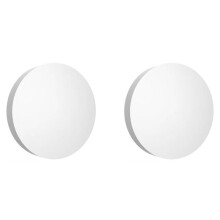 2X Tuya ZigBee-Apparaten Knop Scèneschakelaar Intelligente Koppeling Slimme Schakelaar Batterijaangedreven Automatisering Werken met Life