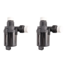 2X Pompa 'Acqua Ausiliaria del Sistema di Raffreddamento per Auto per  5 Serie 7 X5 Pompa 'Acqua di Circolazione Elettronica 64116907811