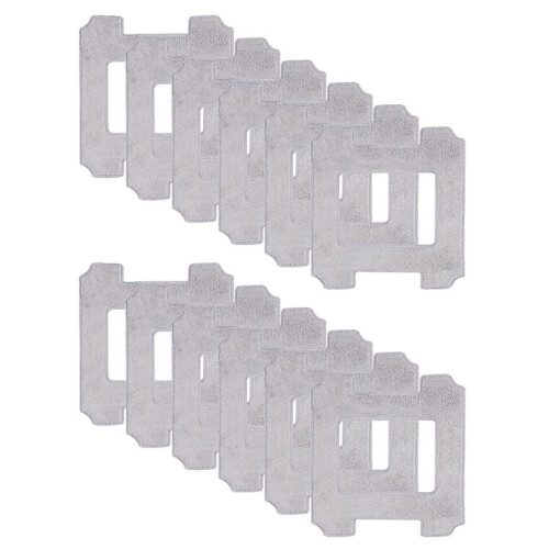 12PCS for  WINBOOT W2 / W2 OMNI Replacement Parts Accessories Microfiber Mop Pad Cloth
