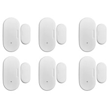 6X Tuya Zigbee Door and Window Sensor Home Automation Security Protection Smartlife APP Alarm Remote Real- Push