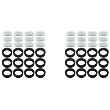 24PCS Cats Water Fountain Replacement Filters & Pre-Filter Sponges for Automatic Pet Fountain Dog Water Fountain