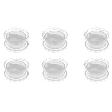 6X Kitchen Multifunctional Garlic Crusher Manual Garlic Press Roll Crusher Chopper Kitchen Gadgets Accessories White