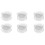 6X Kitchen Multifunctional Garlic Crusher Manual Garlic Press Roll Crusher Chopper Kitchen Gadgets Accessories White 1