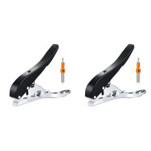 2X Einzellocher 5/16 Zoll-8Mm Hochleistungslocher Papierstanzer Tragbarer Hand-Langlocher für Papierkarten