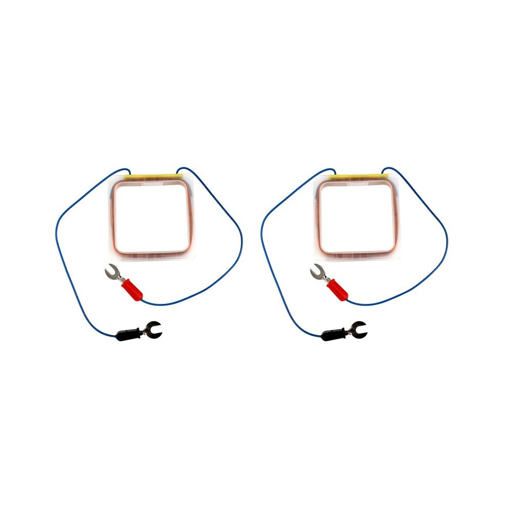 2X Square Coil Copper Coil Electromagnetic Experimental Instrument Physics Teaching Tool Square Coil Instrument 4711631908776