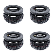 4pc 255X80 Tire Inner Tube Outer Tyre for Electric Scooter 10X M4 Upgrade 10 Inch Off Road Tire,90 Degree