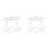 2X Buckle Metal Button Quick-Install Quick-Release Adjusting Rope Diving Counterweight Buckle 1