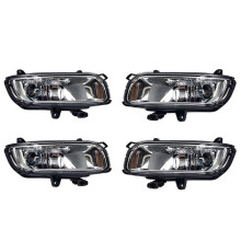 2Pair Front Bumper Fog Light 4E0941699B 4E0941700B for A8 QUATTRO A8 D3 2008-2010 Halogen Fog Lamp Light