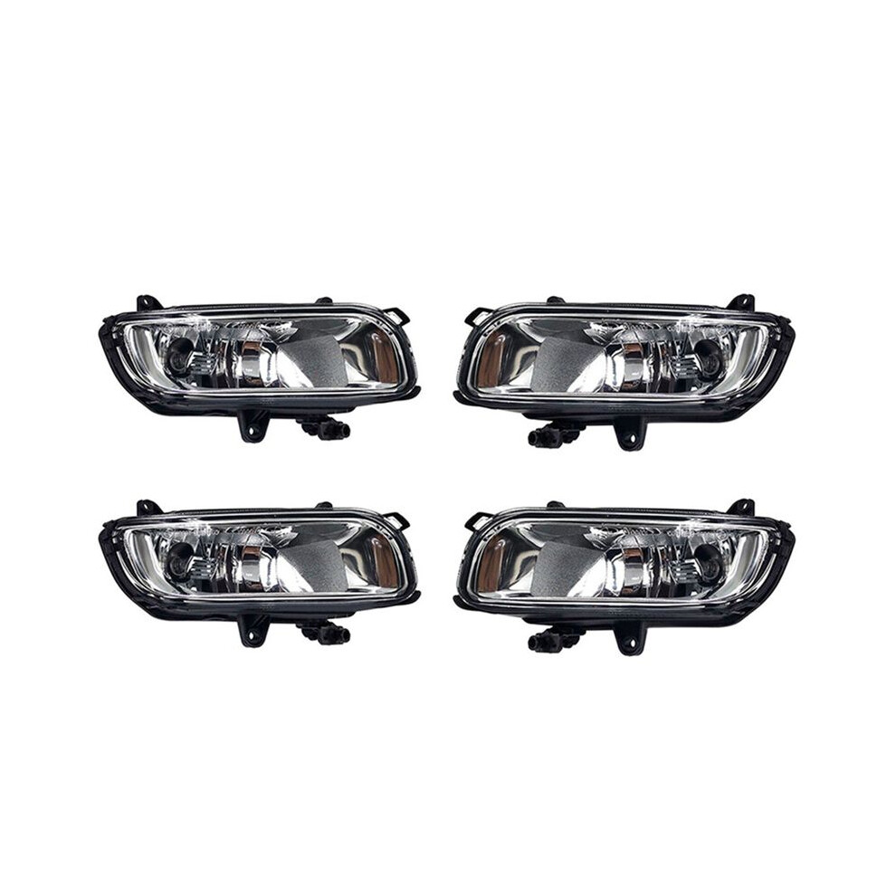 2Pair Front Bumper Fog 4E0941699b 4E0941700b For A8 Quattro A8 D3 2008-2010 Halogen Fog Lamp Light 4713245932918