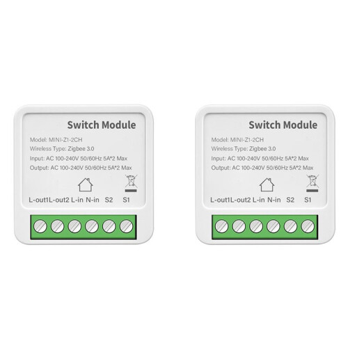 2X 2-Way /Off  Graffiti  ZigBee  2-Way /Off   Concealed Box