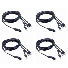 4X E3 3 In1 VR Headset Connecting Cable for  VR E3-B E3-C E3-P VR Helmet -Compatible Cable 5 Meter