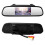 Exibição de espelho retrovisor de 4,3 polegadas, tela HD LCD, exibição de DVD, câmera de ré, acessórios para automóveis 1