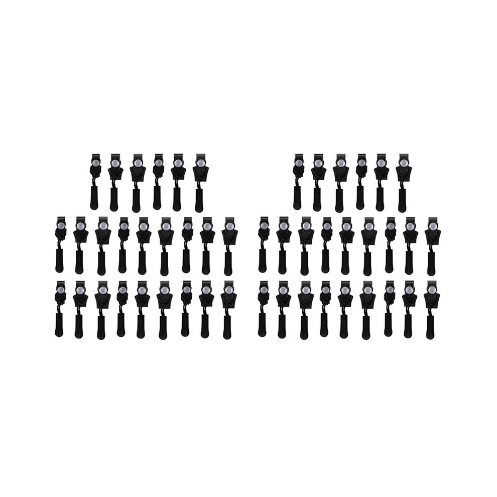 Zipper Repair Kit, 48 Pcs Universal Replacement Zipper Slider Fixer Sliding Teeth Screw Instant Zipper 6033963069009