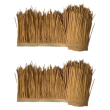 2X Mexican Tikis Hut Grass Skirt Roof Tikis Bar Grass Duck Blind Thatch Tikis Roll Palapa Straw,300x50cm