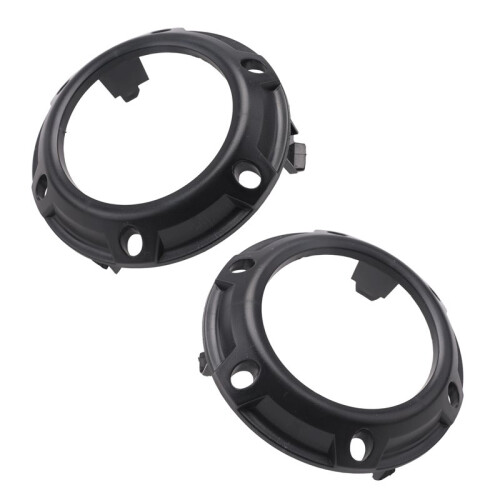 2PCS New Front Fog Light Lamp Black Cover Frame 6400A739 for  Outlander 2007 2008 2009 1