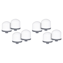 8er-Pack Ersatz-Keramik-Kuppel-Wasserfilter 0,2 Bis 0,5 Mikron für Tragbares Wasseraufbereitungssystem auf der Arbeitsplatte