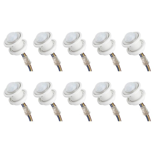 10X Motion Sensor Light  110-220V PIR Sensor  Detection  Delay Adjustable Infrared Induction Detector 1