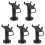 5X Universal Pos Machine Desktop Stand Rotatable POS Cashiers Holder Rack Display Bracket Black 1