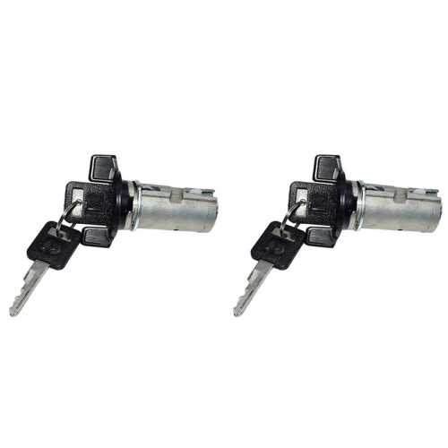 2X Ignition Key  Lock Cylinder for  C/K1500 R/V1500  Chevy 701398 Replacement