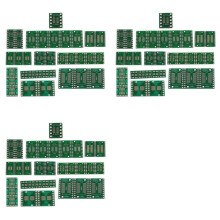 105 Stück Leiterplatten Board Kit SMD Turn To DIP SOP MSOP SSOP TSSOP SOT23 8 10 14 16 20 24 28 SMT zu DIP