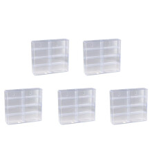 5X 1:64 for Hot Wheel Display Box Car Model Toy Cabinet Rack for Hotwheel Cars Diecast Storage Dustproof Display Box B