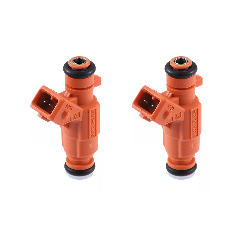 2Pcs 0280156034 1984E9 Fuel Injector For 206 307 Berlingo C2 C3 Xsara 1.6L 6032982496858