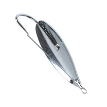 Cuillère sans mauvaises herbes leurres de pêche-Argent 64mm