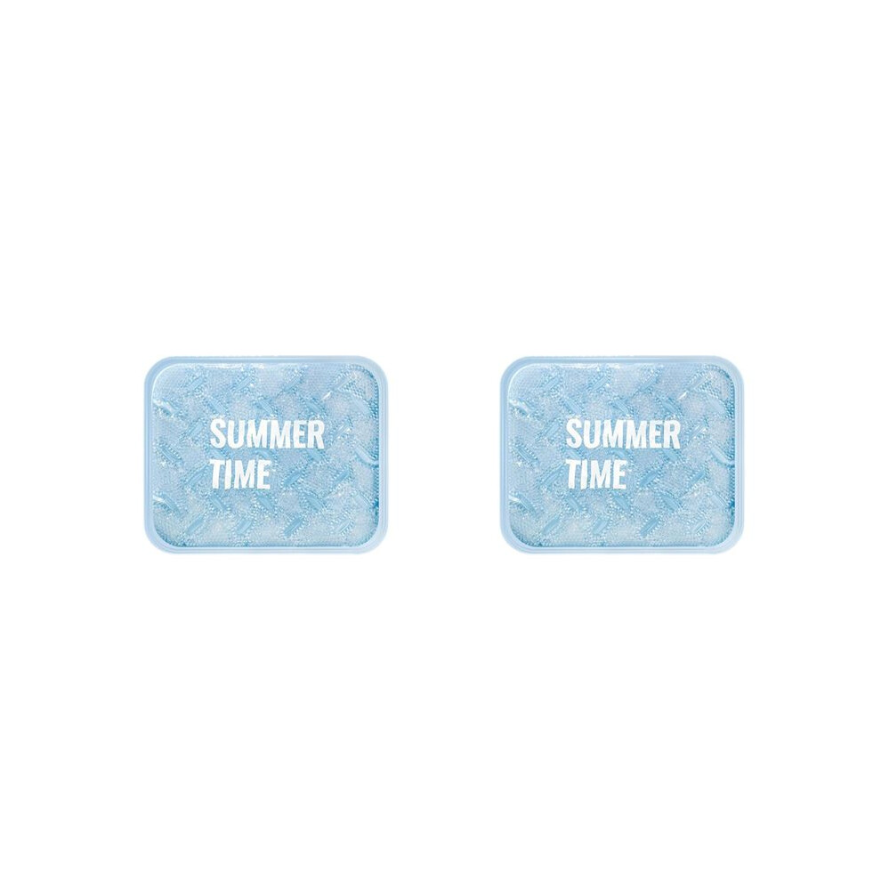 Semoic 2X Summer Cooling Ice Cushion For Chair Comfortable Soft Gel Integration Pad Multi-Functional Ice Mat Summer