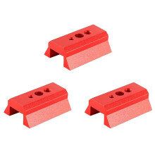 3X Dovetail Rail Plate Telescope Finder Base Spacer Astronomy Telescope Mount Accessories Guide Dovetail Rail,Red