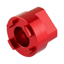 Precisions Engineered Bicycles Cranks-Red New disassembly and