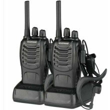 Oplaadbare walkie-talkies voor volwassenen, portofoon met LED-zaklamp, waterbestendig, schokbestendig, heldere geluidskwaliteit, groot bereik, 16
