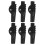 6PCS Tent Pole Connector Set Foldable 90 Degree Joints Ergonomic Nonslip Grip for Camping Shelter 1