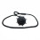 Parcel Shelf Strap for VW Golf MK5 MK6, Adjustable Elastic Nylon Trunk Cargo Strap with Rubber Ball 1