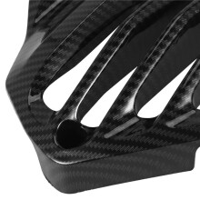 Radiator Panel Cover Fan Cover Radiator Protection Grille Carbon Fiber Pattern for NMAX 155 NMAX155 V2 2020 2021