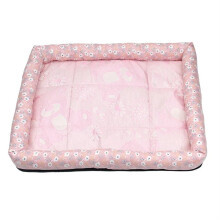 Cooling Dog Mat Ice Silk Surface Pet Cooling Pad for Dogs and Cats Summer Comfort Bed Pink M