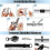 Weed Eater Handle, String Trimmer Handle, Ergonomic Trimmer Grip Weed Eater Strap with Shoulder Strap Harness 2